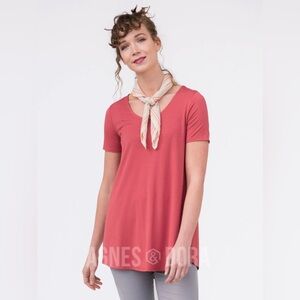 Sale 3 for $15 NWT Agnes & Dora™ Everyday Tee Ginger Modal